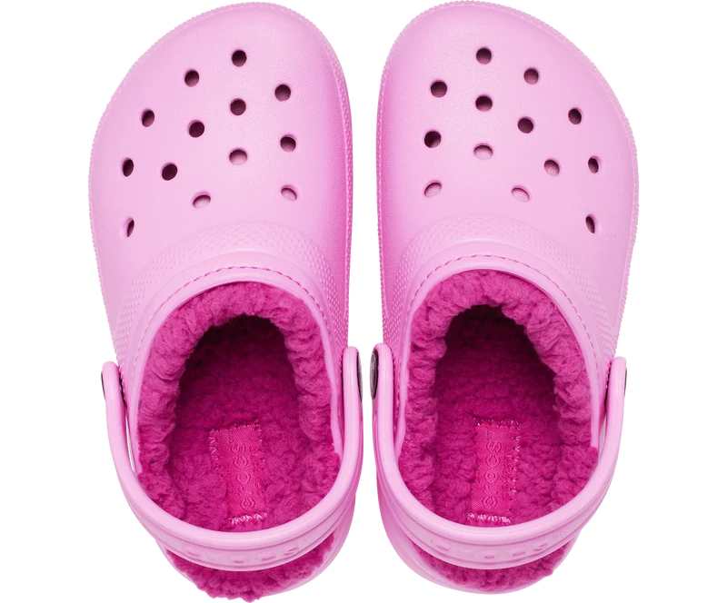 Crocs Kinderklassiker Lined Clog - Taffy Pink
