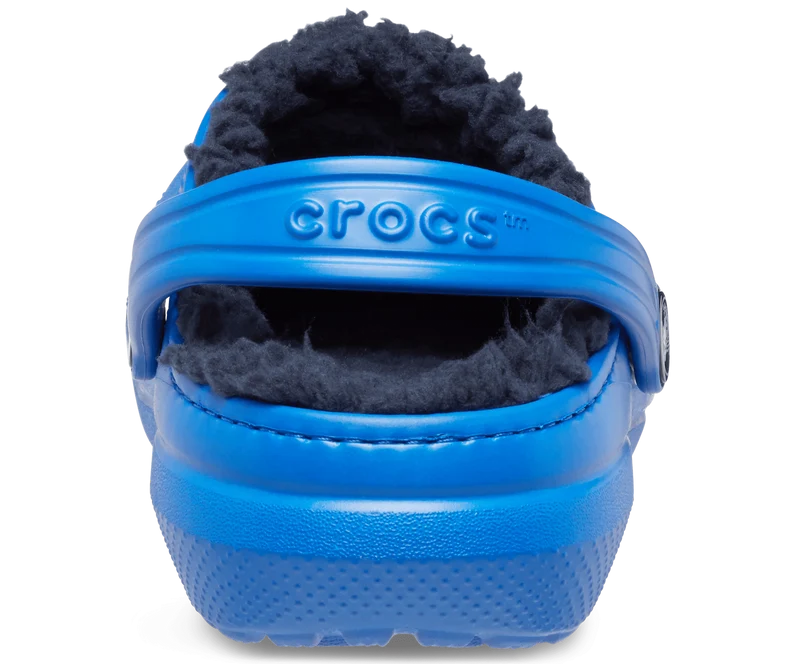 Crocs Kinderklassiker Lined Clog - Blauer Blitz