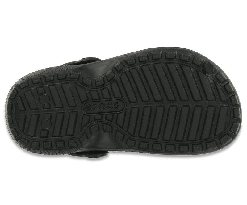 Crocs Kinderklassiker Lined Clog - Schwarz