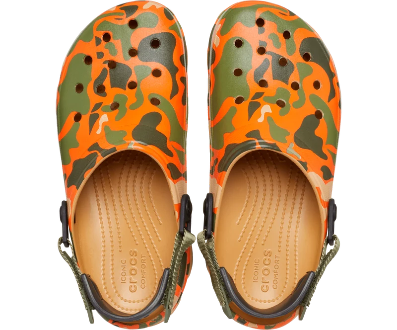 Crocs Unisex All-Terrain Camo Clog – Hellbraun