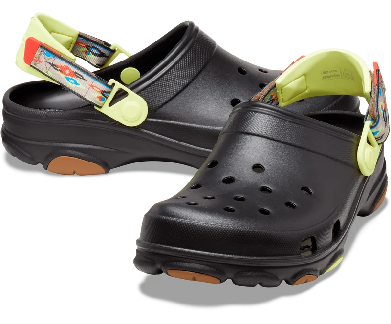 Crocs Unisex Classic All-Terrain Ikat Clog – Schwarz