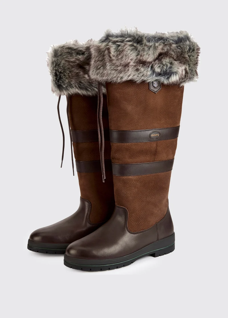 Raftery Kunstfell Stiefel Socke - Sable