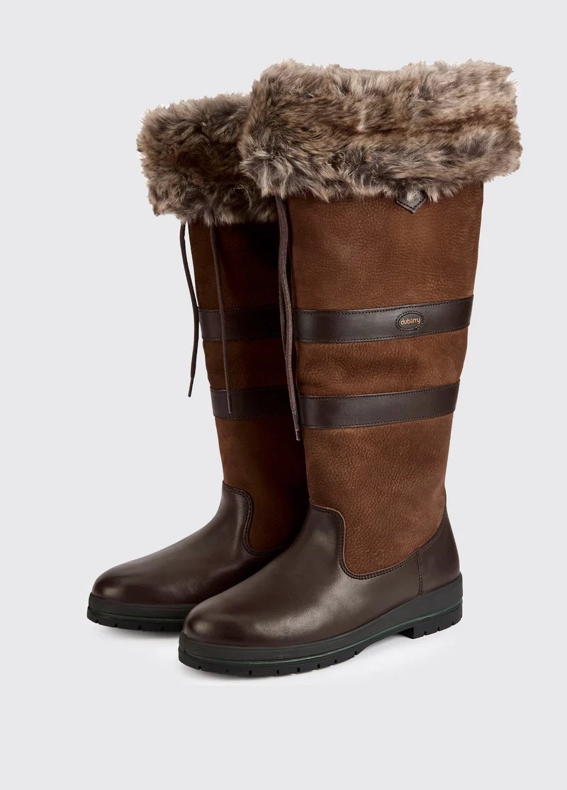 Raftery Kunstfell Stiefel Socke - Chinchilla