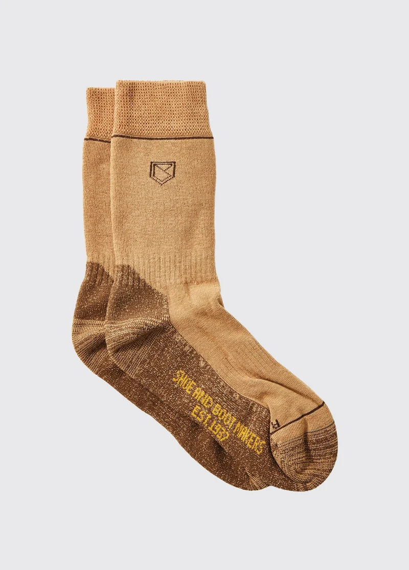 Kilkee PrimaLoft® Socken - Sand