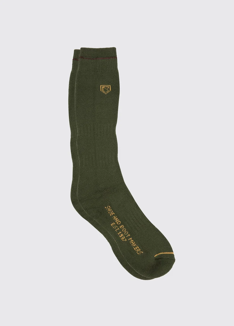 Kurze COOLMAX® Socken - Olive