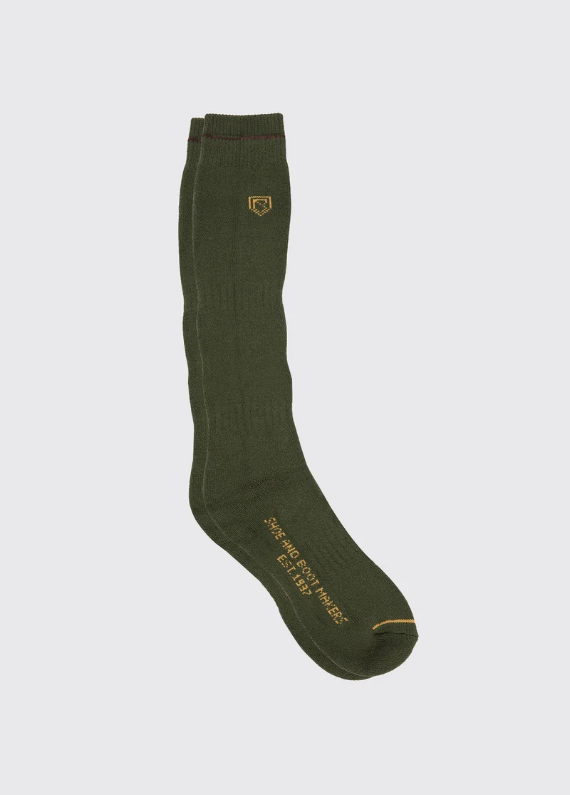 Lange COOLMAX® Socken - Olive