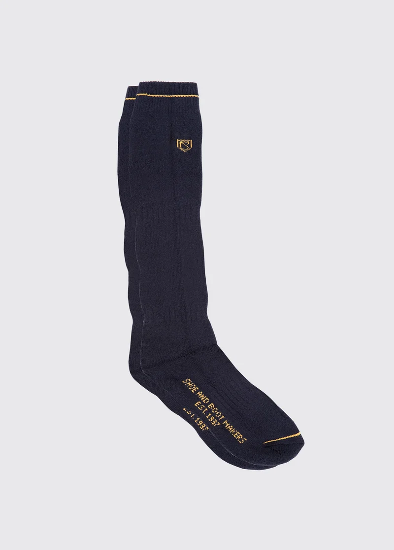 Lange COOLMAX® Socken - Navy