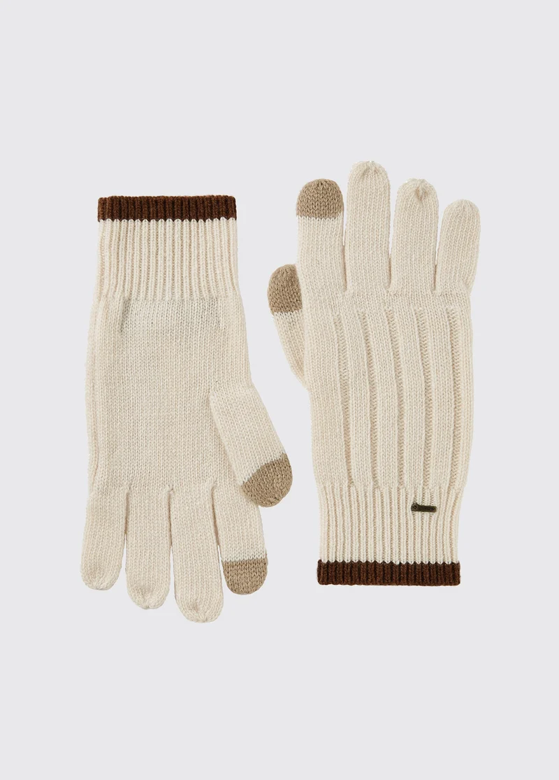 Marsh Handschuhe aus Wolle - Chalk