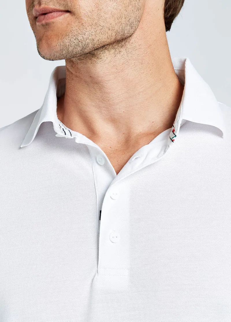 Sorrento Poloshirt UPF 40 - White