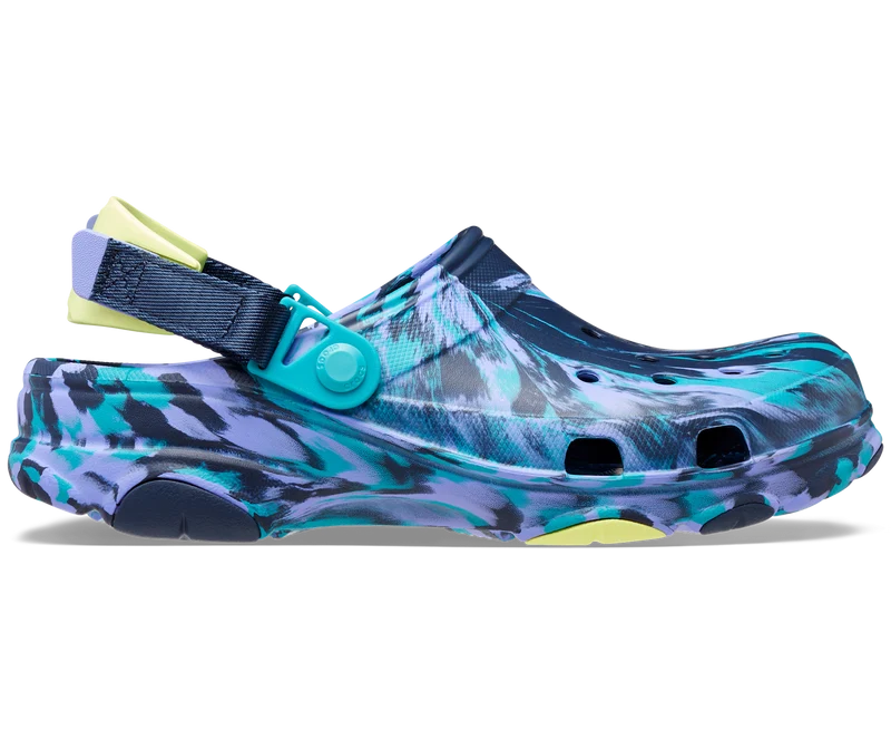 Crocs Unisex-All-Terrain-Marmor-Clog – Marineblau