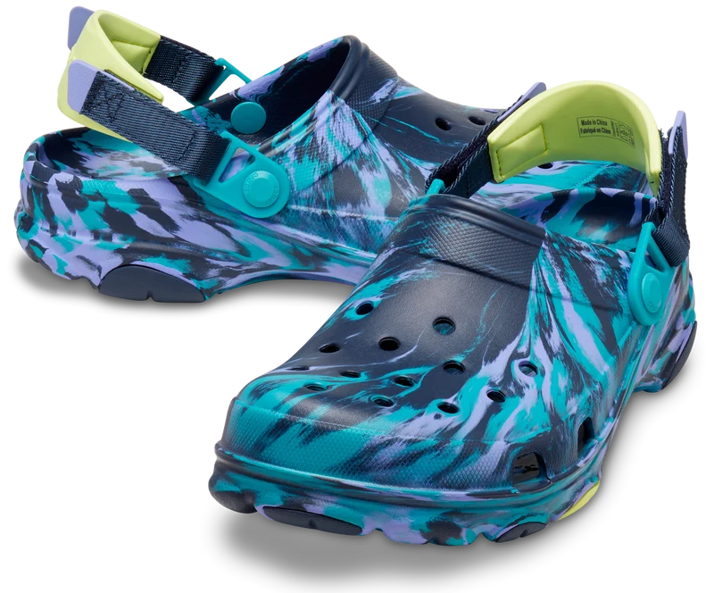 Crocs Unisex-All-Terrain-Marmor-Clog – Marineblau