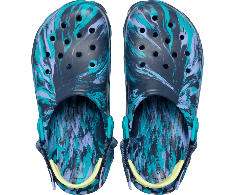 Crocs Unisex-All-Terrain-Marmor-Clog – Marineblau