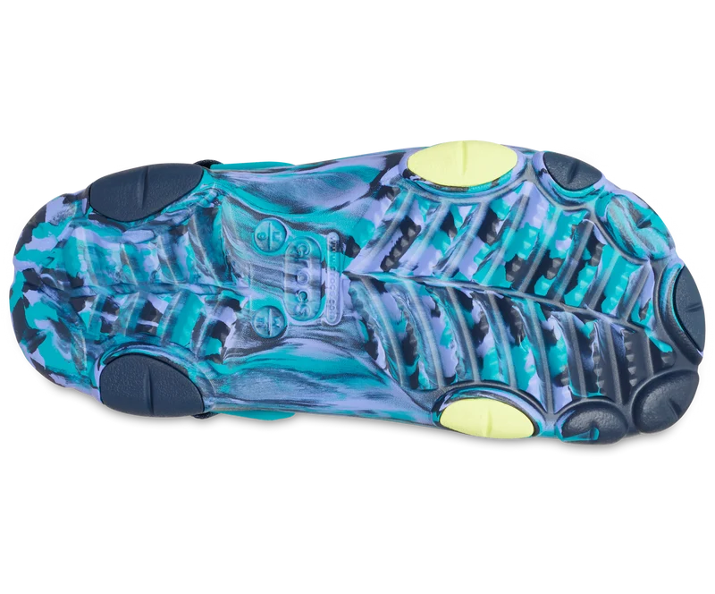 Crocs Unisex-All-Terrain-Marmor-Clog – Marineblau