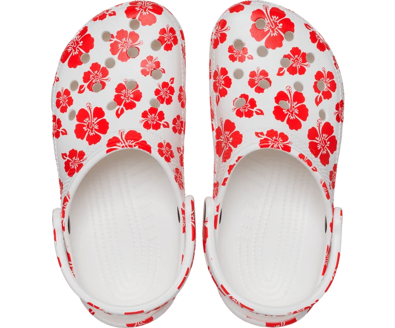 Crocs Unisex Classic Retro Resort Clog – Weiß