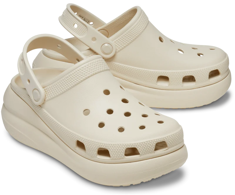 Crocs Unisex Classic Crush Clog – Knochen