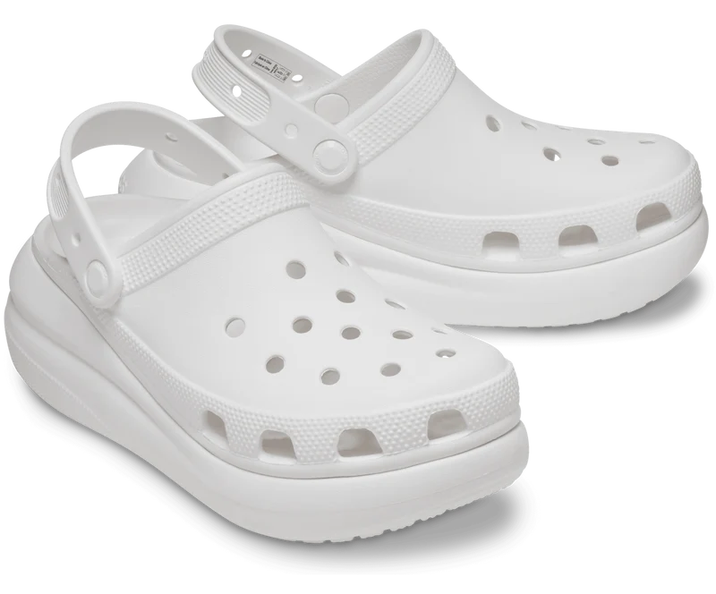 Crocs Unisex Classic Crush Clog – Weiß