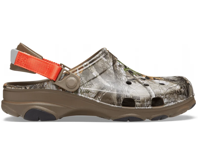 Crocs Unisex Classic All-Terrain Realtree Clog – Walnuss