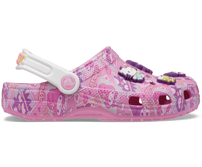 Crocs Kinderklassiker Hello Kitty Clog – Rosa