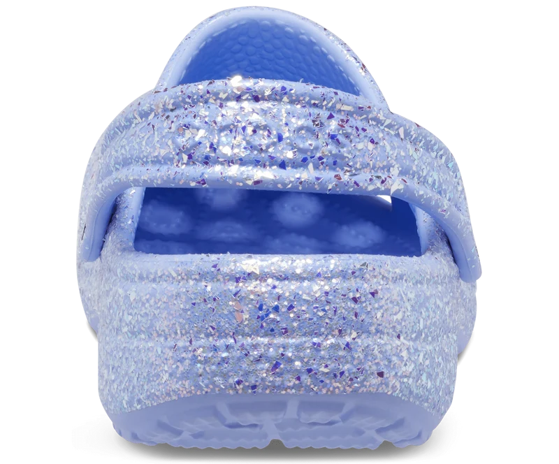 Crocs Klassischer Glitzer-Clog für Kinder – Moon Jelly