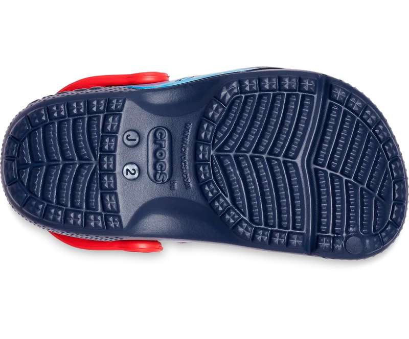 Crocs Kinderspaßlabor Avengers Patch-Clog – Marineblau