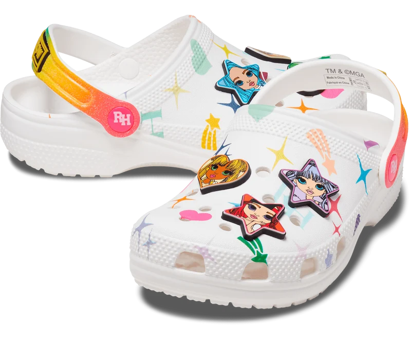 Crocs Klassischer Rainbow High Clog für Kinder