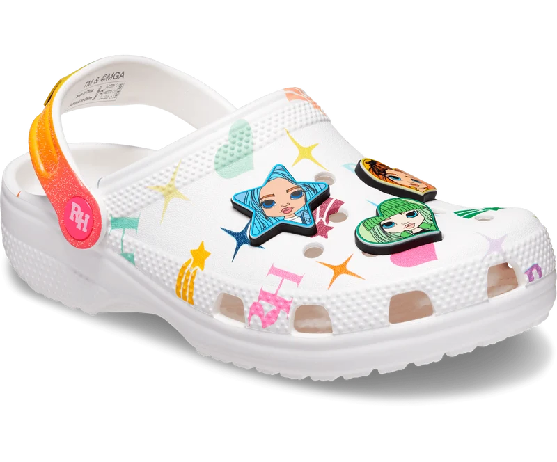 Crocs Klassischer Rainbow High Clog für Kinder