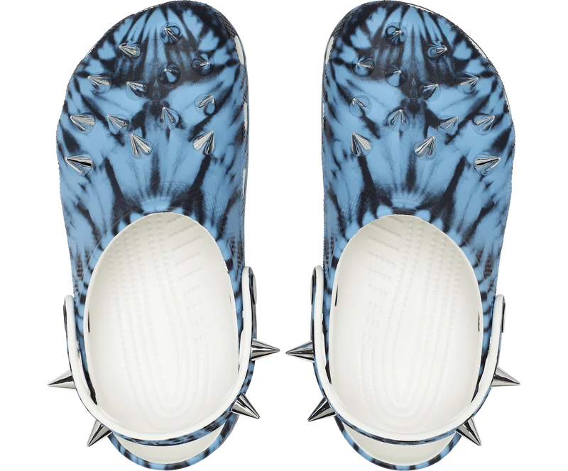 Crocs Unisex Classic Rebel Rebel Clog – Mehrfarbig / Weiß