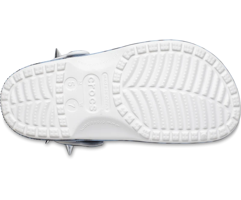 Crocs Unisex Classic Rebel Rebel Clog – Mehrfarbig / Weiß