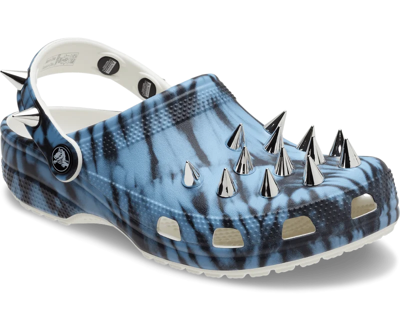 Crocs Unisex Classic Rebel Rebel Clog – Mehrfarbig / Weiß