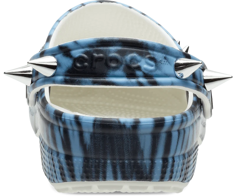 Crocs Unisex Classic Rebel Rebel Clog – Mehrfarbig / Weiß