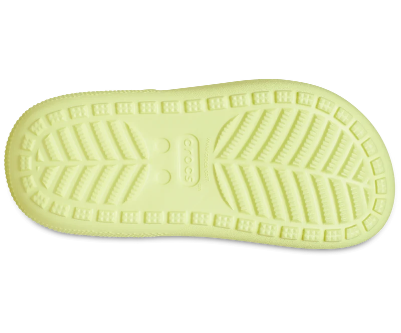 Crocs Klassischer Cutie-Plateau-Clog für Kinder – Schwefel