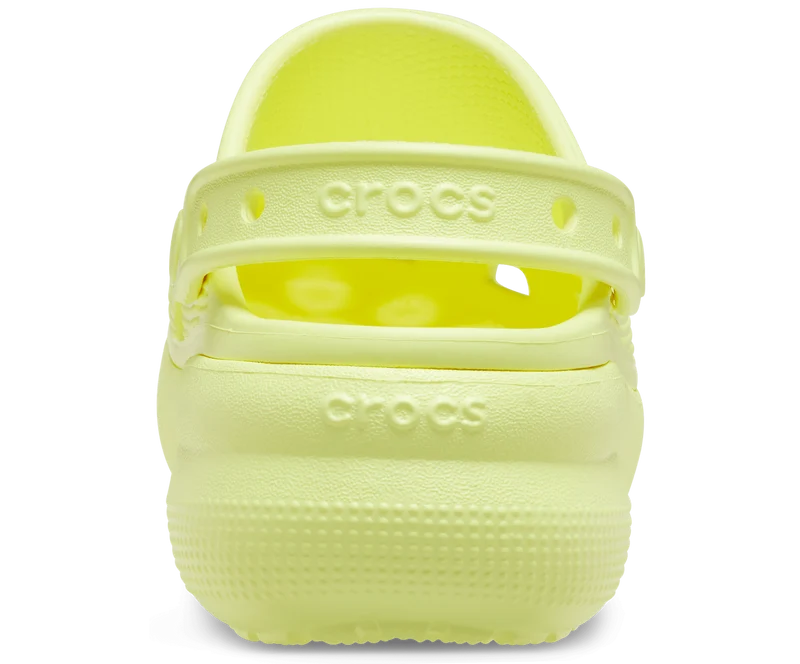 Crocs Klassischer Cutie-Plateau-Clog für Kinder – Schwefel