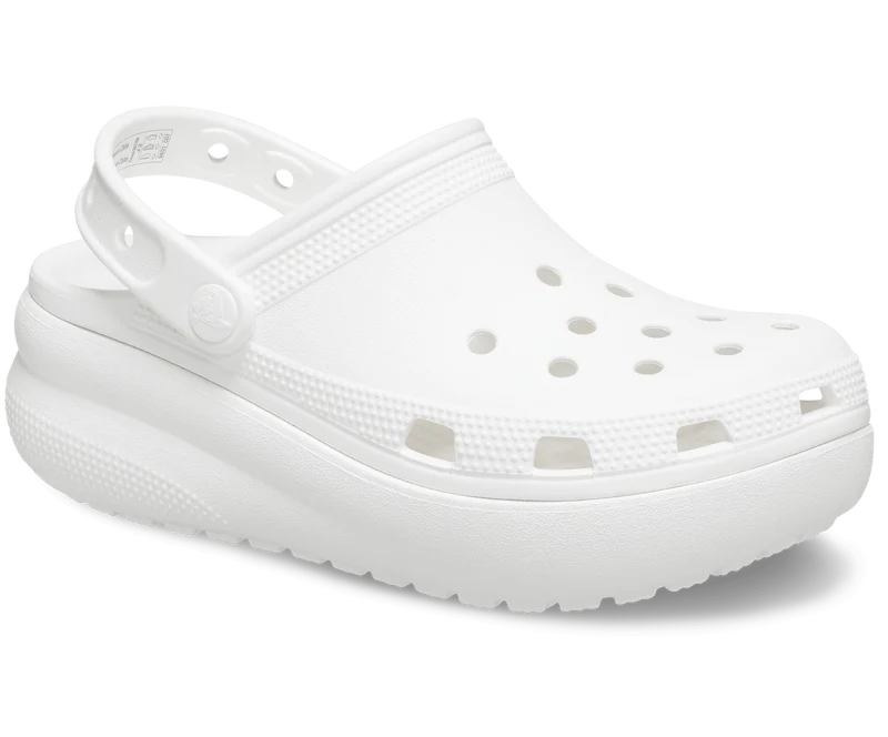 Crocs Klassischer Cutie-Clog für Kinder – Weiß