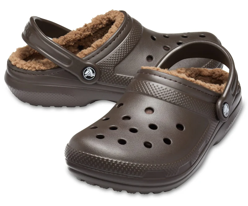 Crocs Unisex-Klassiker Lined Clog Espresso / Walnuss