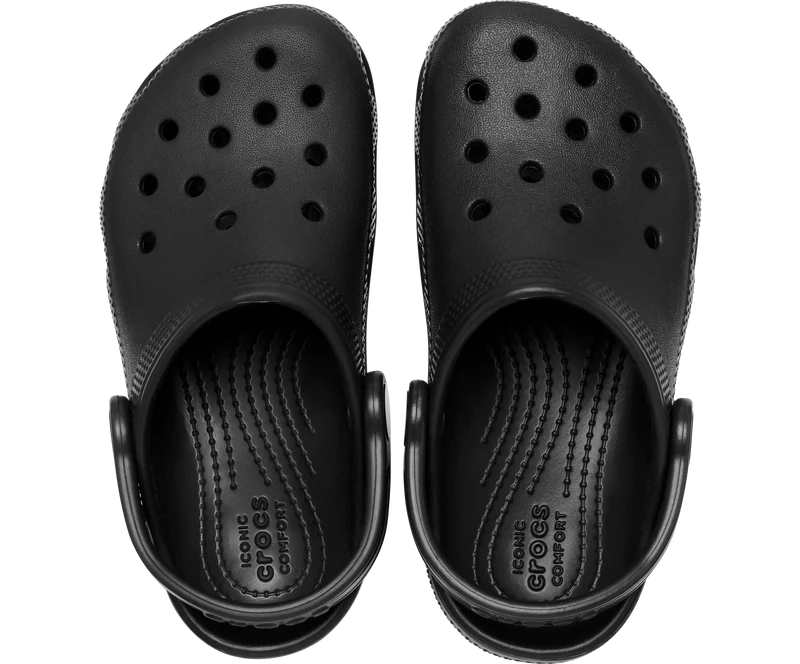 Crocs Kinder Classic Clog - Schwarz