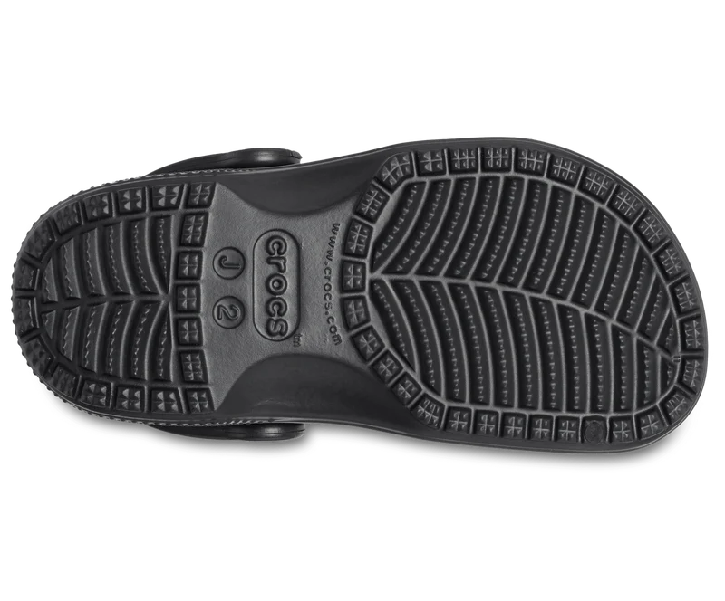 Crocs Kinder Classic Clog - Schwarz