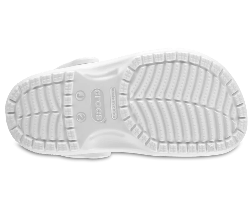 Crocs Kinder Classic Clog - Weiß