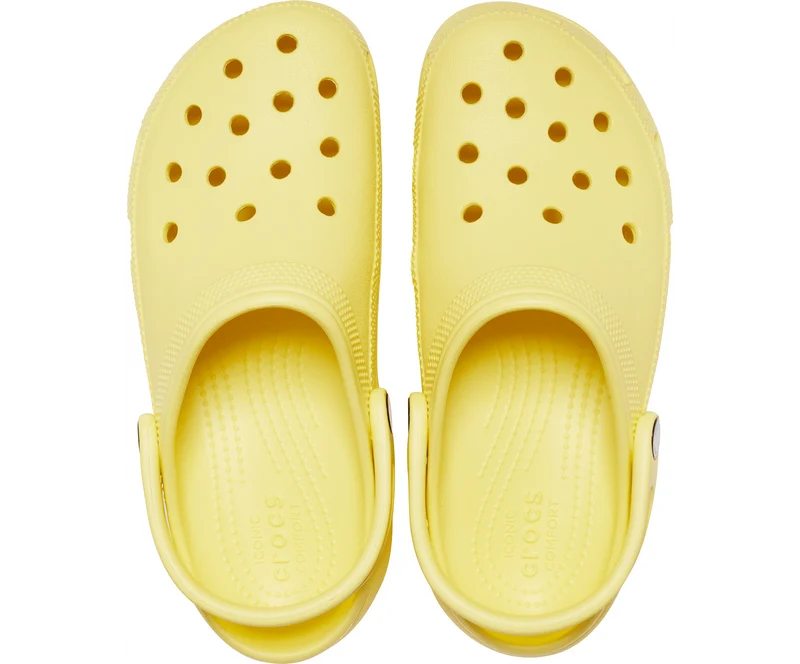 Crocs Klassischer Unisex-Plateau-Clog – Banane
