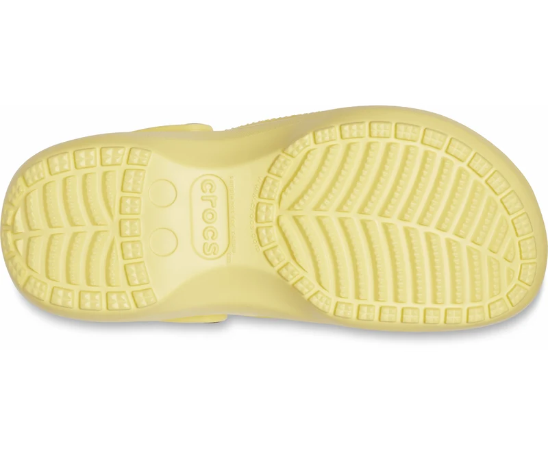 Crocs Klassischer Unisex-Plateau-Clog – Banane