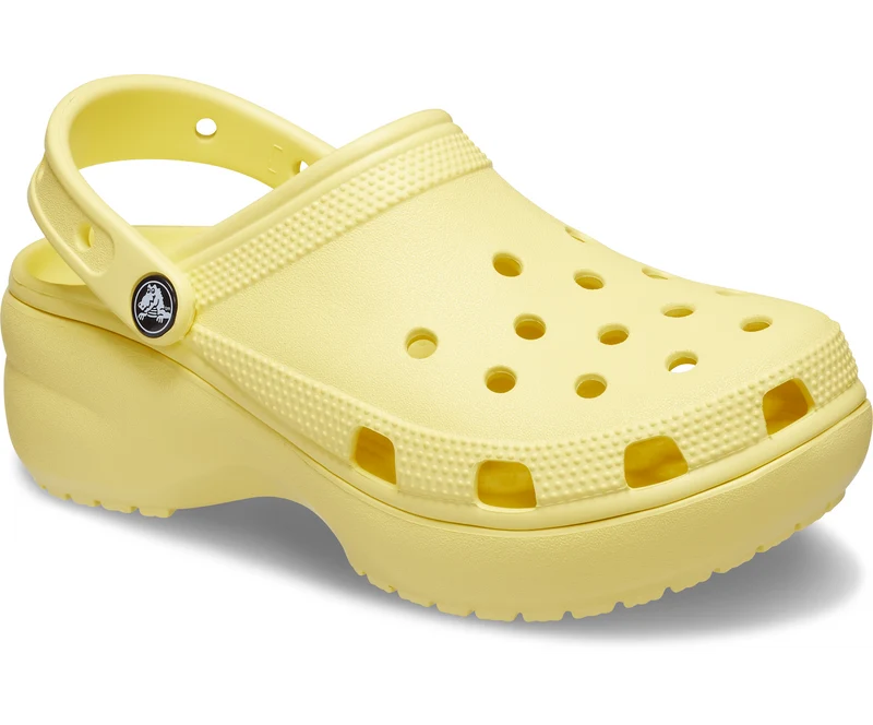 Crocs Klassischer Unisex-Plateau-Clog – Banane