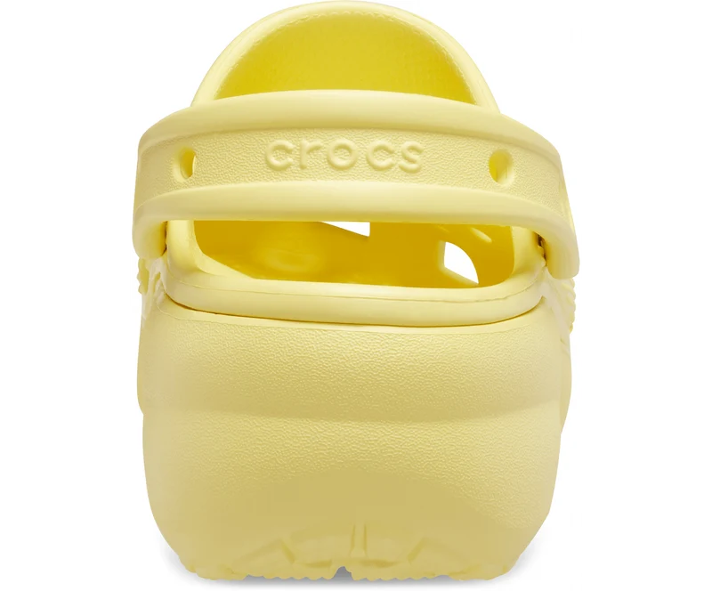 Crocs Klassischer Unisex-Plateau-Clog – Banane