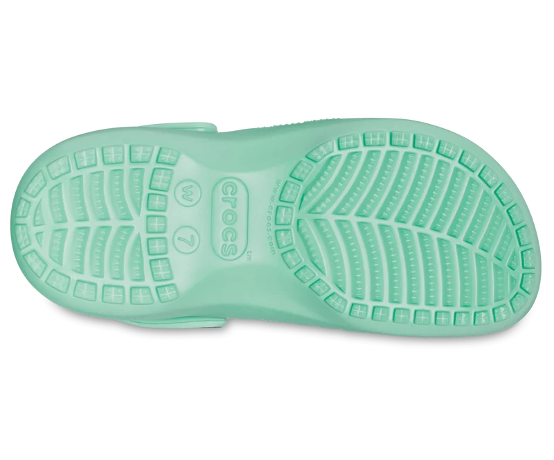 Crocs Klassischer Unisex-Plateau-Clog – Jade Stone