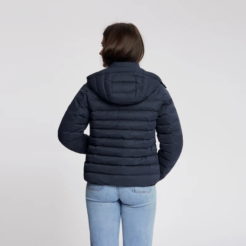 Sigrid Damen – Daunen-Winterjacke – Wasserdicht – Marineblau