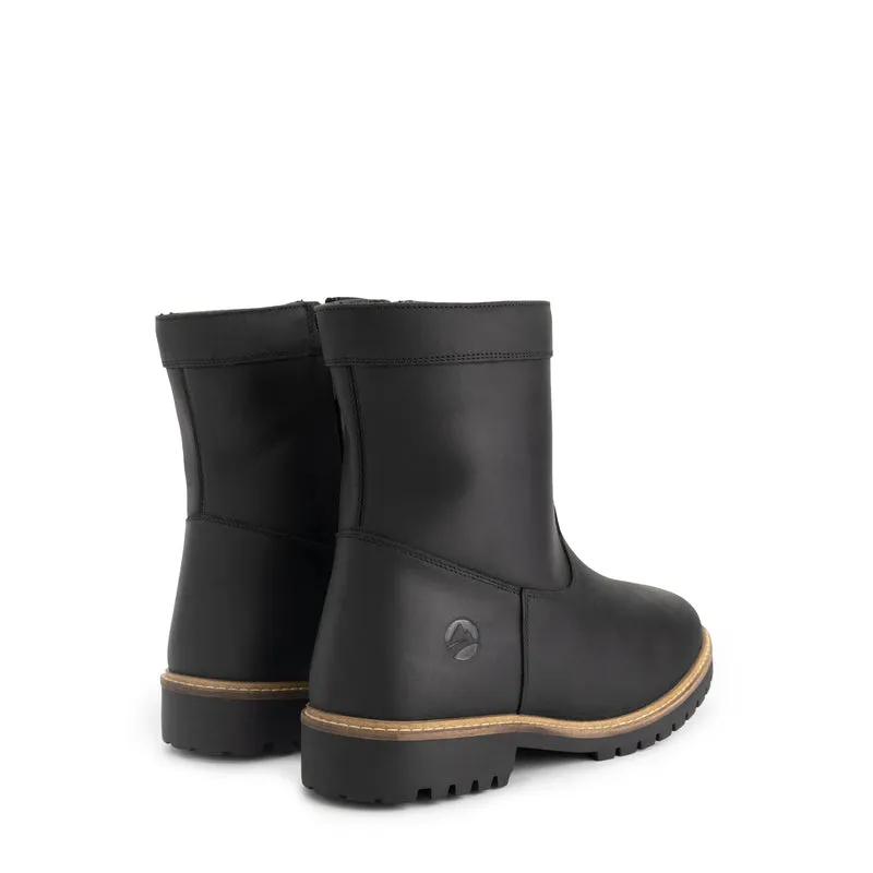 Osterby Herren – Stiefel – Mit Wolle gefüttert – Schwarz