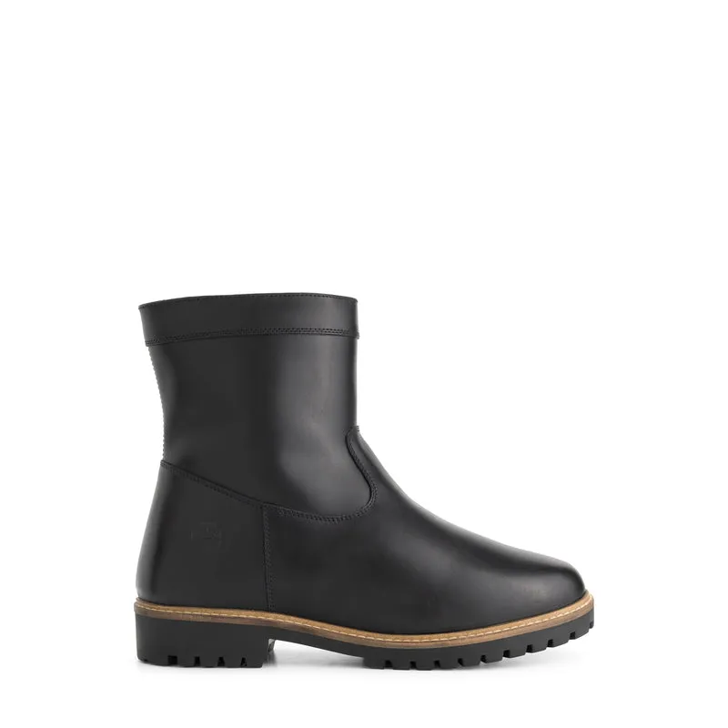 Travelin Odegard Herren – Winterstiefel – Mit Wolle gefüttert – Schwarz