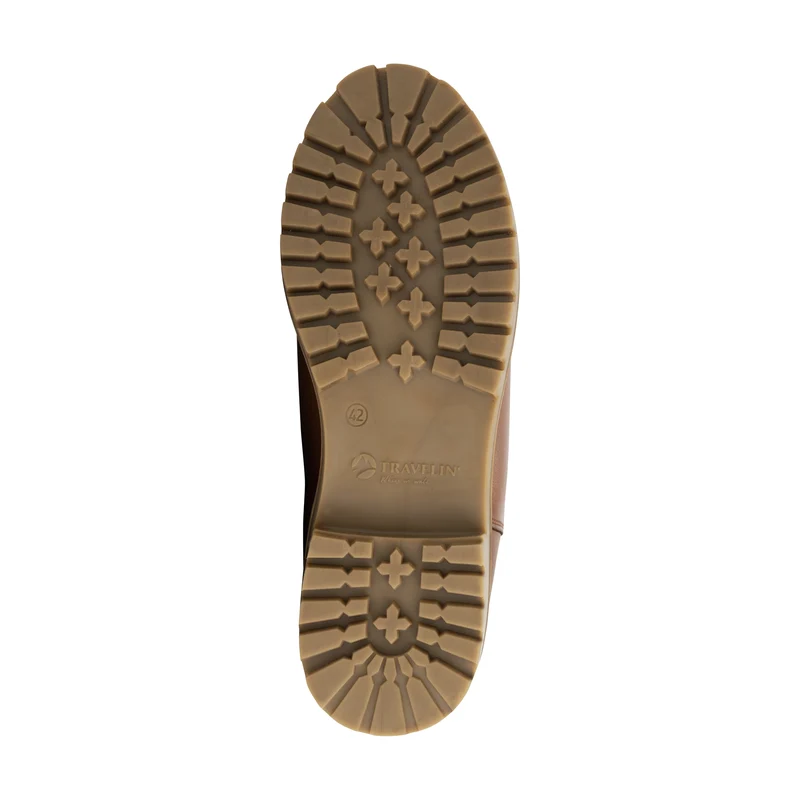 Travelin Odegard Herren – Winterstiefel – mit Wolle gefüttert – Cognac