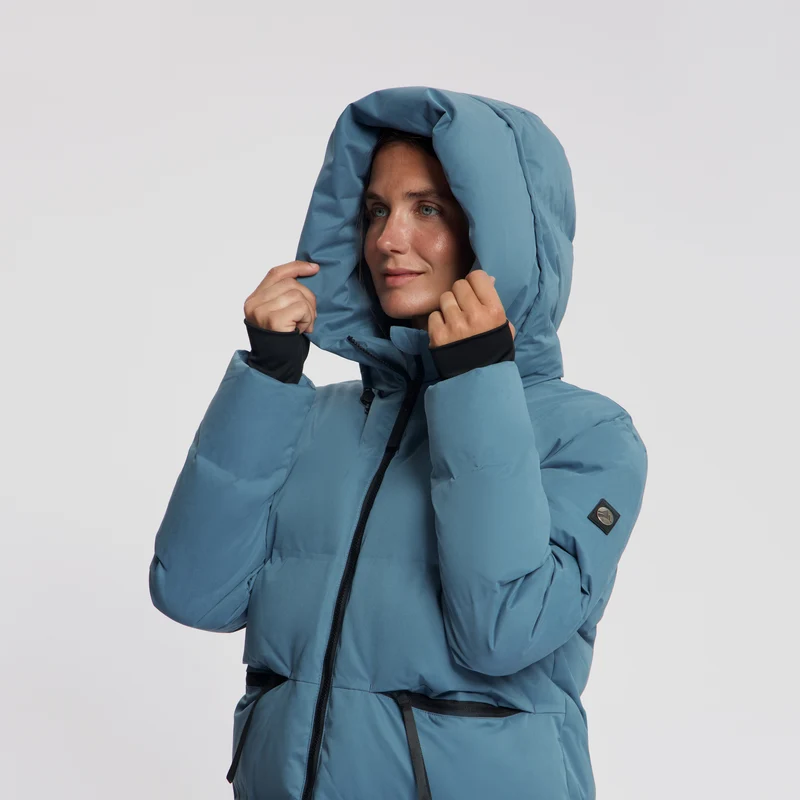 Odda Damen – Daunen-Winterjacke – Wasserdicht – Blau