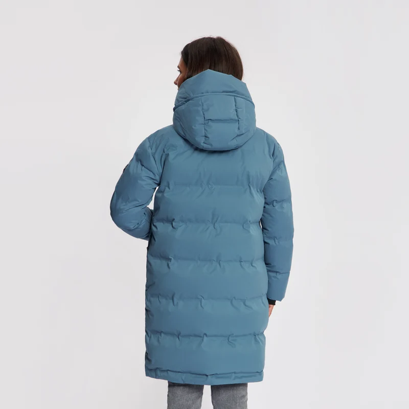 Odda Damen – Daunen-Winterjacke – Wasserdicht – Blau
