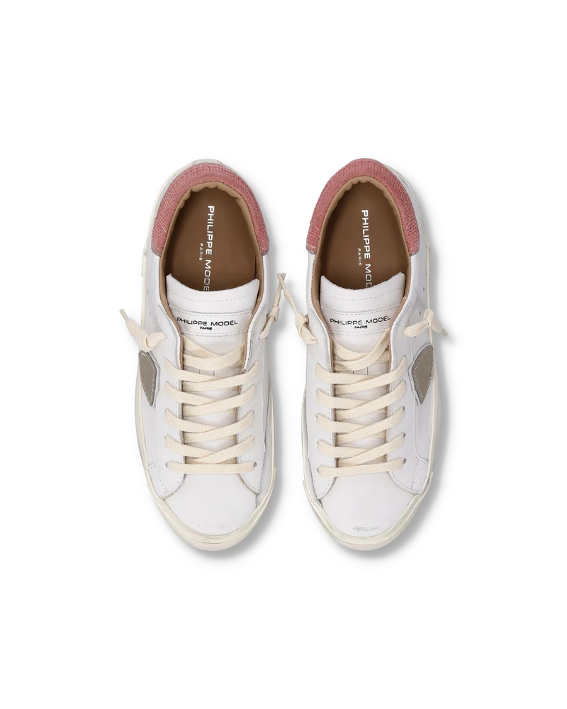 Sneakers Prsx Women, White Dusty Pink