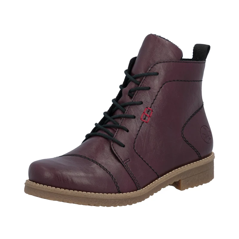Rieker Damen-Ankle-Boots | Rot